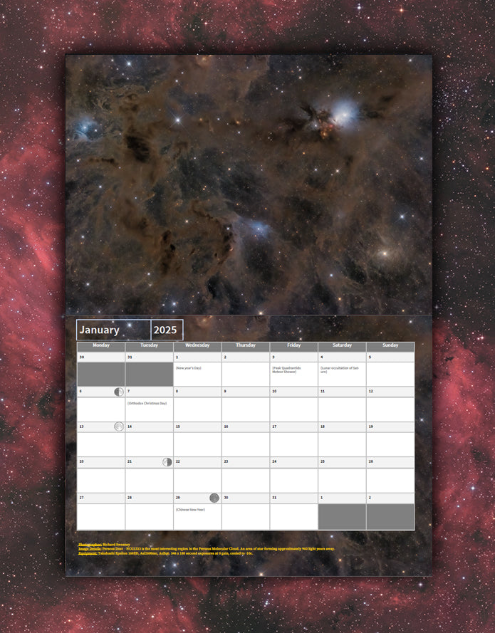 Astrophotography Club Ireland - 2025 Calendar