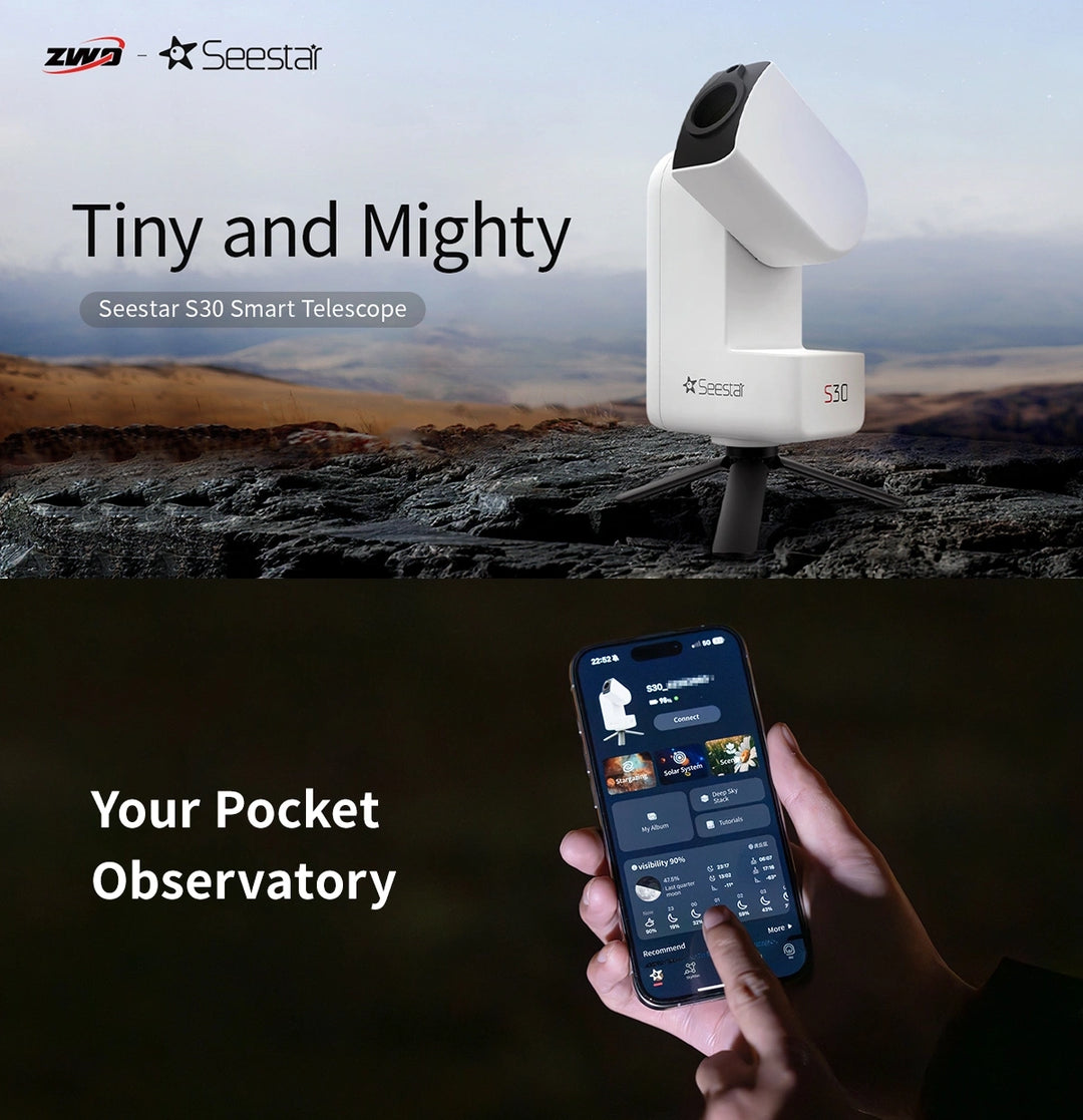 ZWO Seestar S30 - Smart Telescope