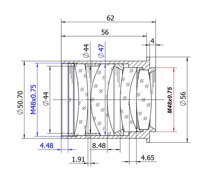 TS-Optics x0,73 Reducer für Newton