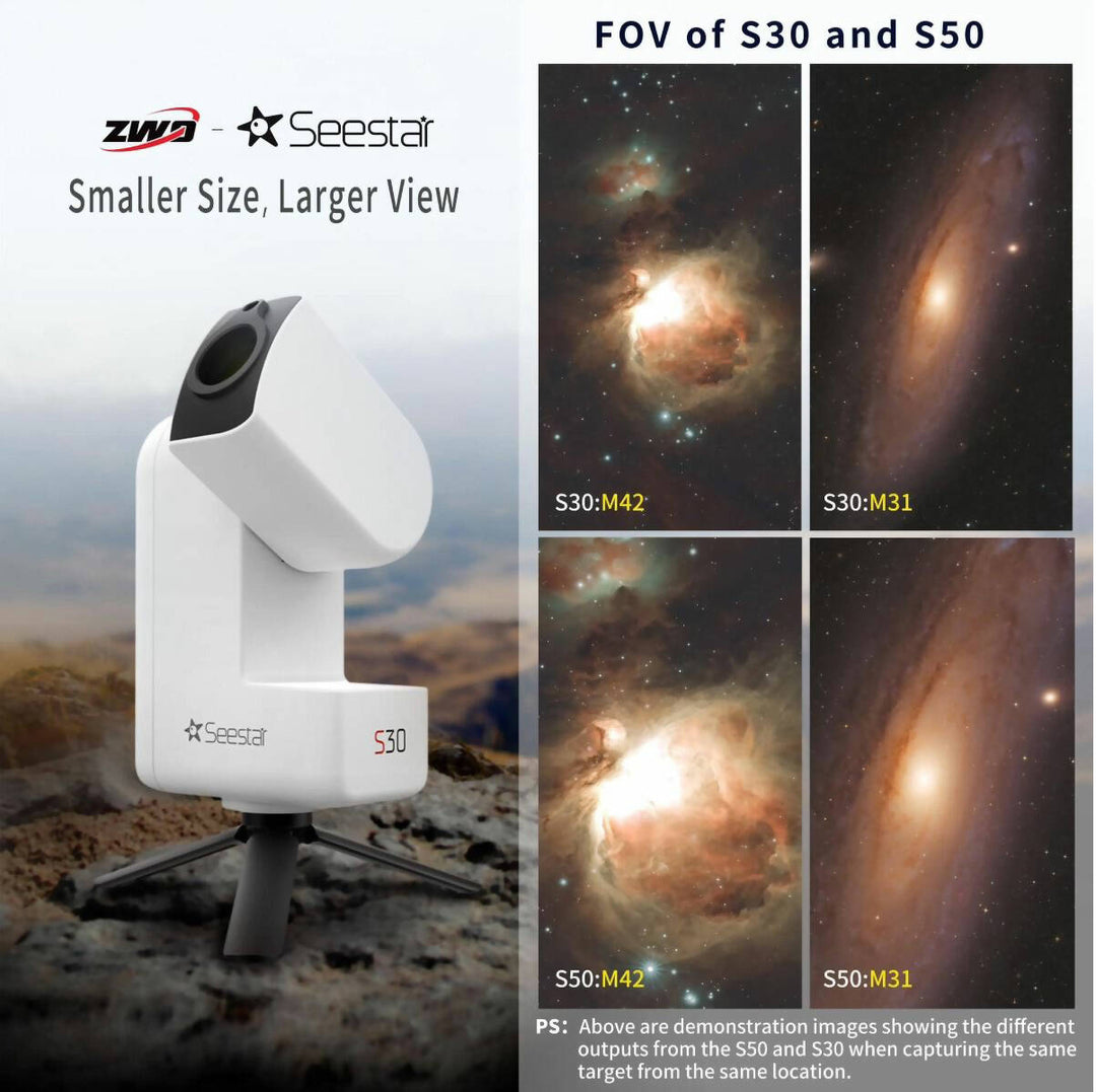 ZWO Seestar S30 - Smart Telescope