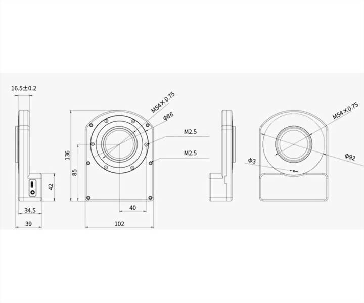 ZWO CAA Elektronischer Rotator