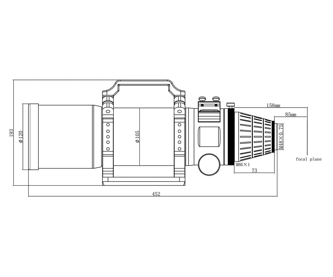 Askar FRA500 - 90 APO (Quintuplé)